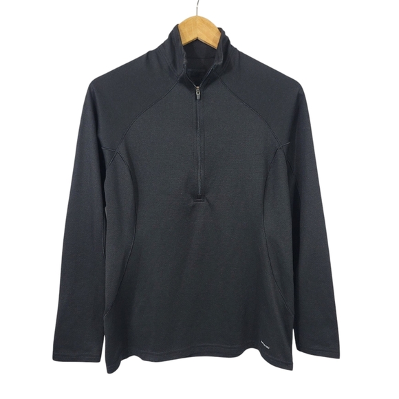 Patagonia Capilene 3 Midweight Zip-Neck Longsleeve Pullover in Black #44451 Med - Picture 1 of 7